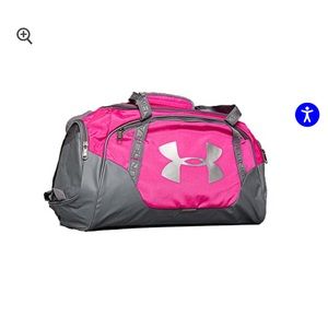 Under Armour Undeniable Duffle 2.0 Hot Pink & Gray